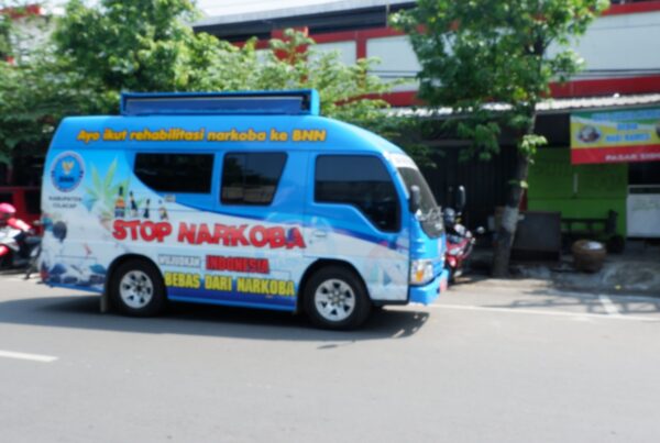 KIE Keliling Kampanye Stop Narkoba dan Stop Covid 19
