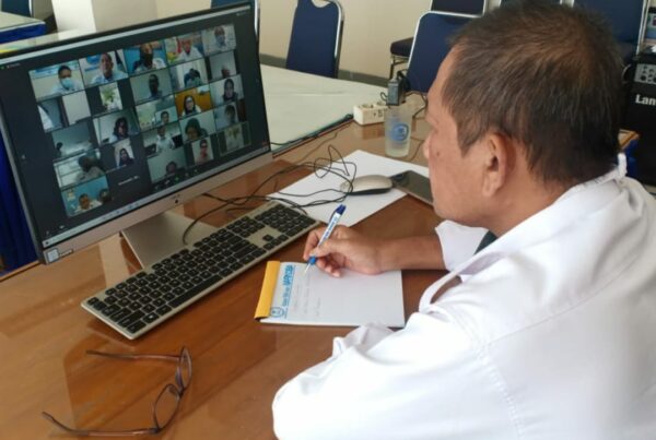 Kasi P2M ikuti Virtual Meeting terkait penyusunan Indeks Ketahanan Keluarga