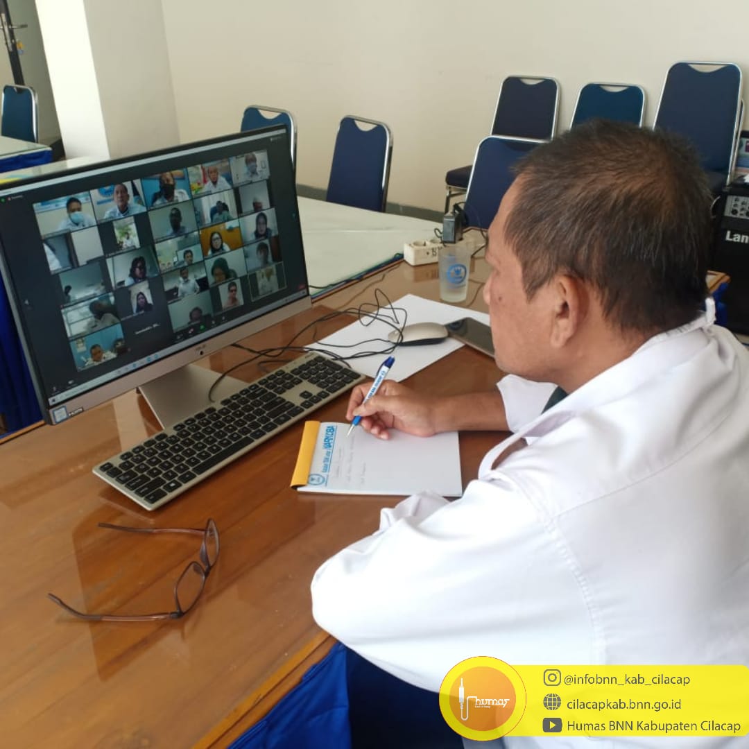 Kasi P2M ikuti Virtual Meeting terkait penyusunan Indeks Ketahanan Keluarga