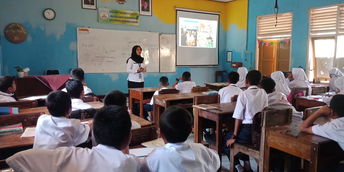 Sosialisasi P4GN di SMP N 4 Cilacap Sosialisasi P4GN di SMP N 4 Cilacap