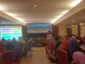 Sosialisasi P4GN pada kegiatan Orientasi Kader Kelompok Bina Kelompok Remaja (BKR)