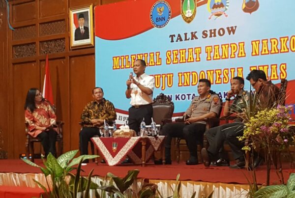 BNN Kabupaten Cilacap Menghadiri Acara Talk Show Milenial Sehat Tanpa Narkoba Menuju Indonesia Emas BNN Kabupaten Cilacap Menghadiri Acara Talk Show Milenial Sehat Tanpa Narkoba Menuju Indonesia Emas