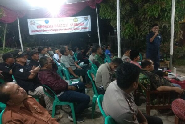Kelurahan Donan Perangi Narkotika Bentuk Desa Bersih Narkoba