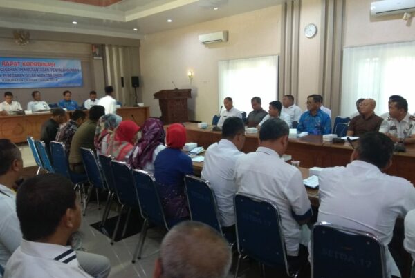 Rapat Kegiatan Fasilitasi Pencegahan Pemberantasan Penyalahgunaan Dari Peredaran Gelap Narkoba (P4GN) Kabupaten Cilacap Tahun 2019