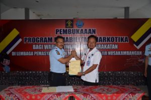 MOU BNN Kab. Cilacap dengan Lapas Kelas IIA Nusakambangan
