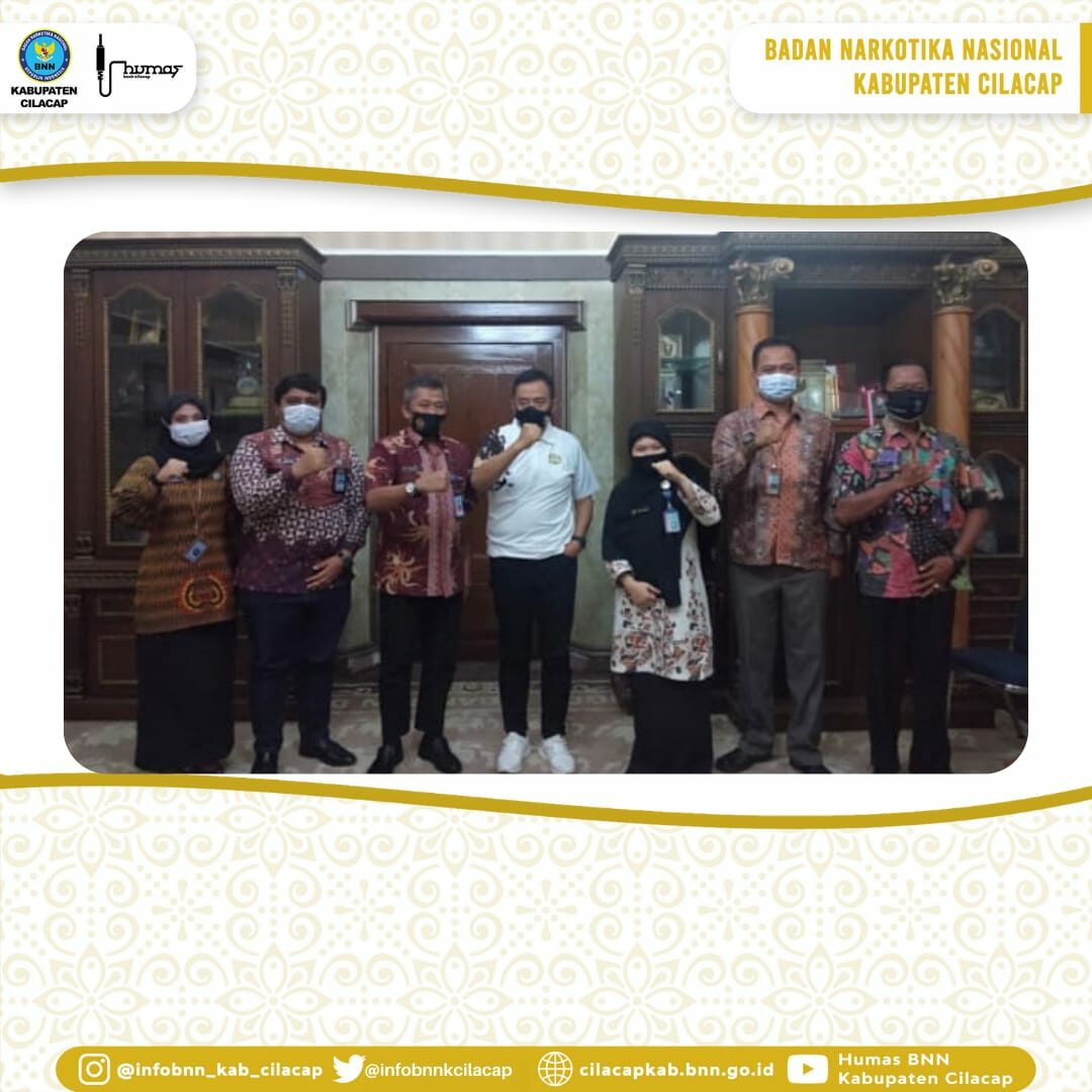 BNN Kabupaten Cilacap Kunjungi Bupati, Wakil Bupati dan Kepala Kantor Imigrasi Cilacap BNN Kabupaten Cilacap Kunjungi Bupati, Wakil Bupati dan Kepala Kantor Imigrasi Cilacap