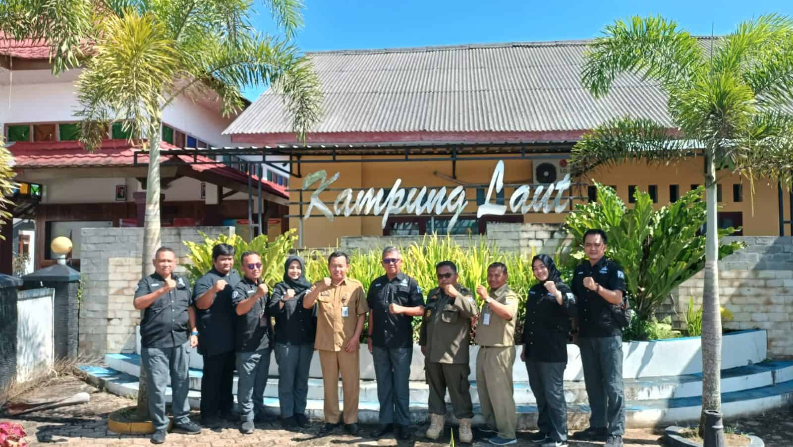 Kepala BNN Kabupaten Cilacap Melakukan Koordinasi Program P4GN di Sektor Kewilayahan Kecamatan Kampung Laut