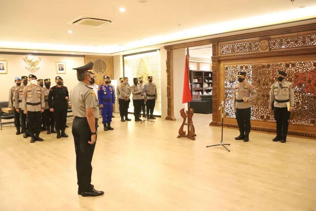 Upacara Pelantikan Kenaikan Pangkat Kepala BNNK Cilacap