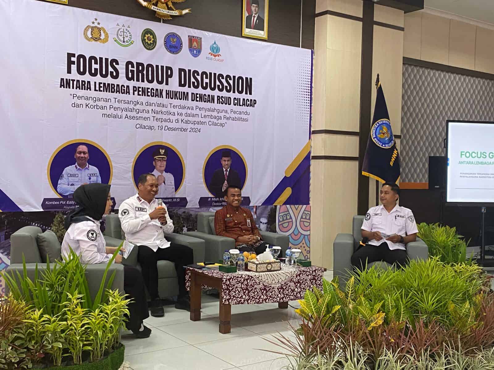 Focus Group Discussion antara Lembaga Penegak Hukum dengan RSUD Cilacap